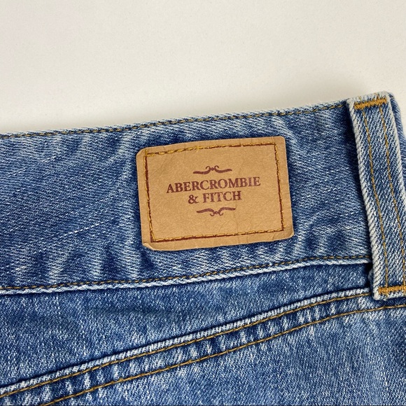 ABERCROMBIE AND FITCH Y2K DENIM JEAN MINI SKIRT - Picture 5 of 5